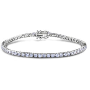 4.00 Carat TW Classic Diamond Tennis Bracelet in 14K White Gold