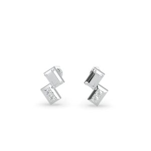 Lands Collection Canadian Diamond Ice Earring | Origin in White Gold