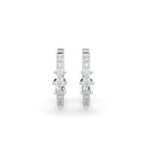 Lands Collection Canadian Diamond Ice Earring | Summit in White Gold