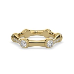 Lands Collection Canadian Diamond Spirit Ring | Summit in Yellow Gold