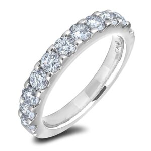 1.25 Carat TW Diamond Anniversary Ring in 14K White Gold