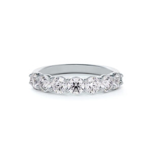 De Beers Forevermark Diamond Anniversary Wedding Band in 14K White Gold